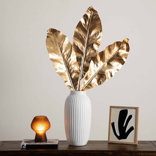 42" Gold Palm Stems, 3ct.
